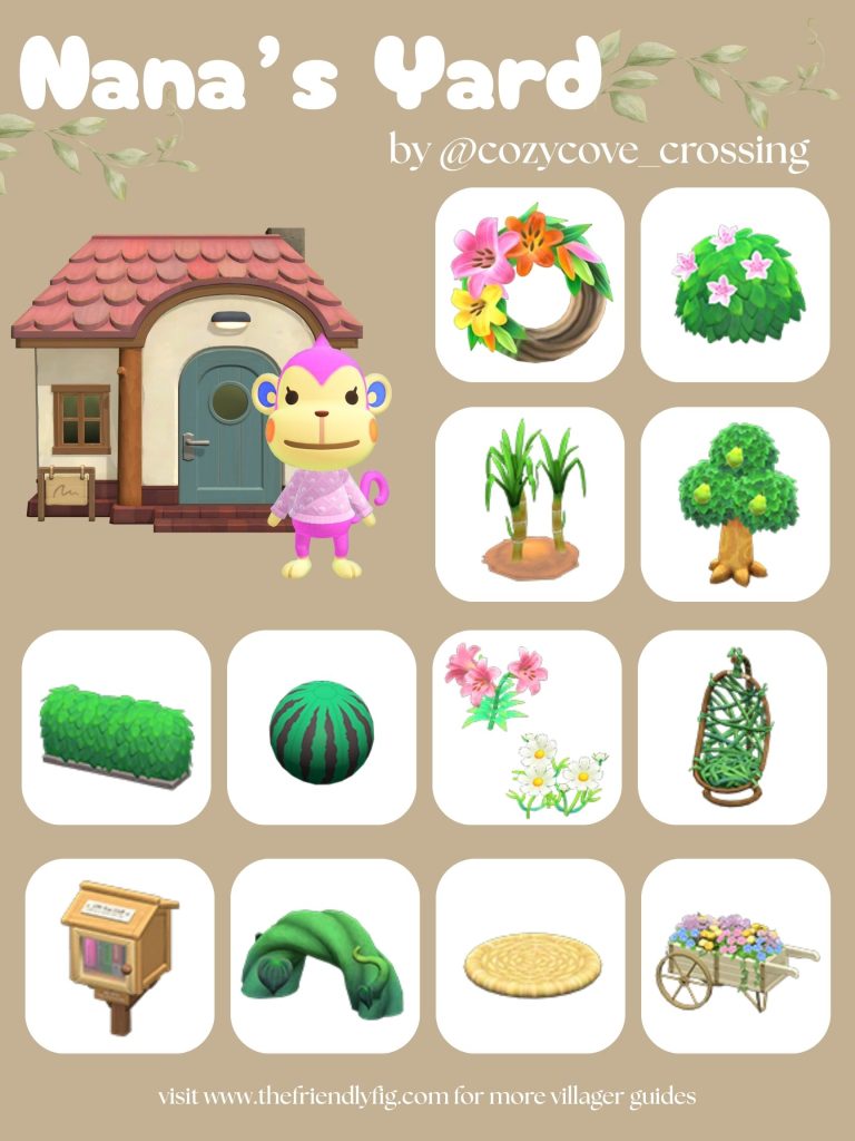 Nana Yard Ideas ACNH