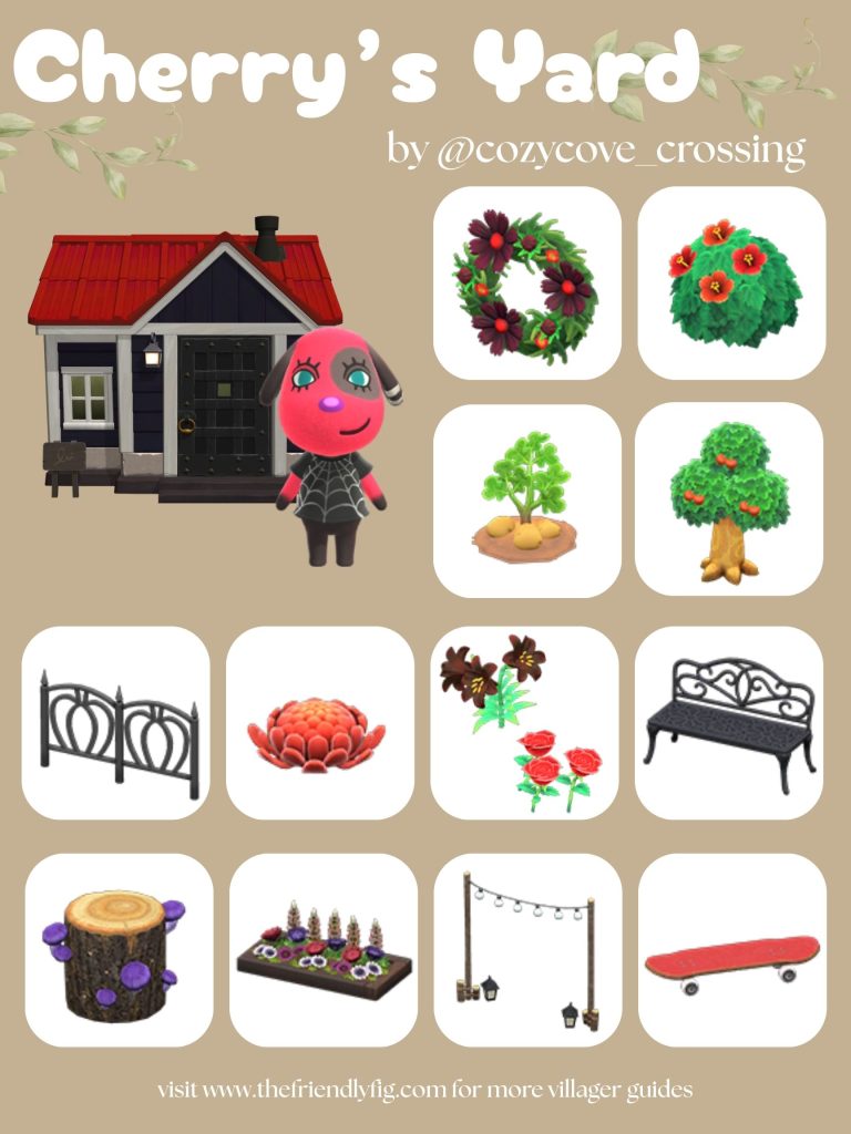 Cherry Yard Ideas ACNH