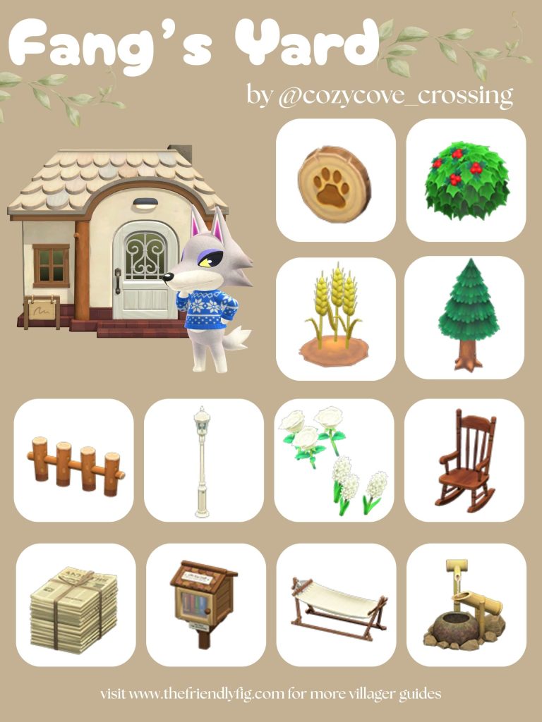 Fang Yard Ideas ACNH