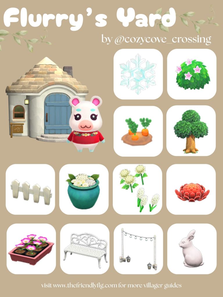 Flurry Yard Ideas ACNH