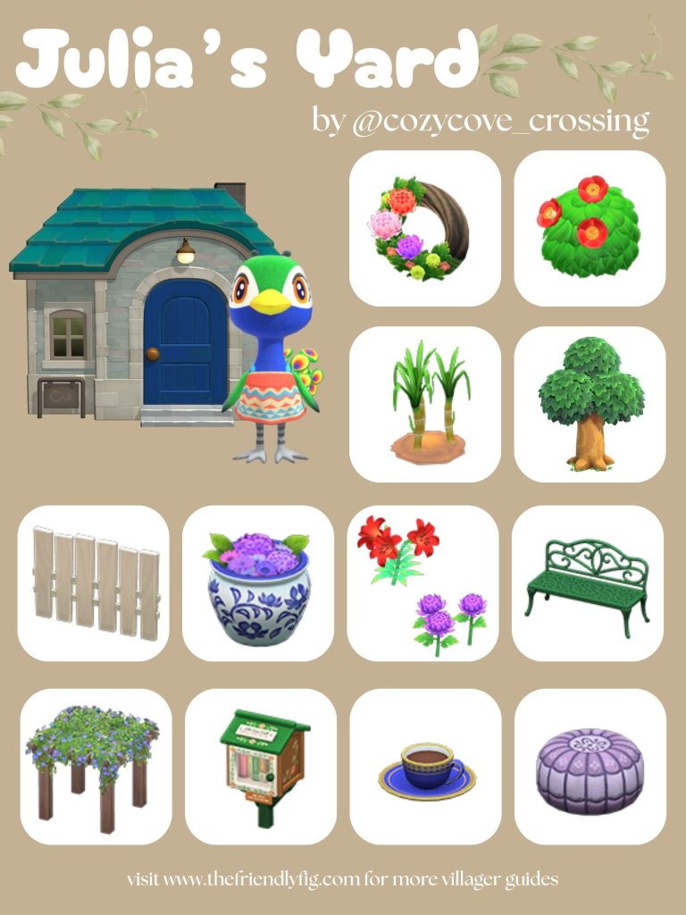 Julia Yard Ideas ACNH