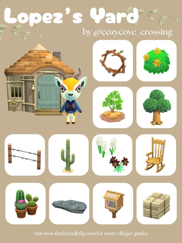 Lopez Yard Ideas ACNH