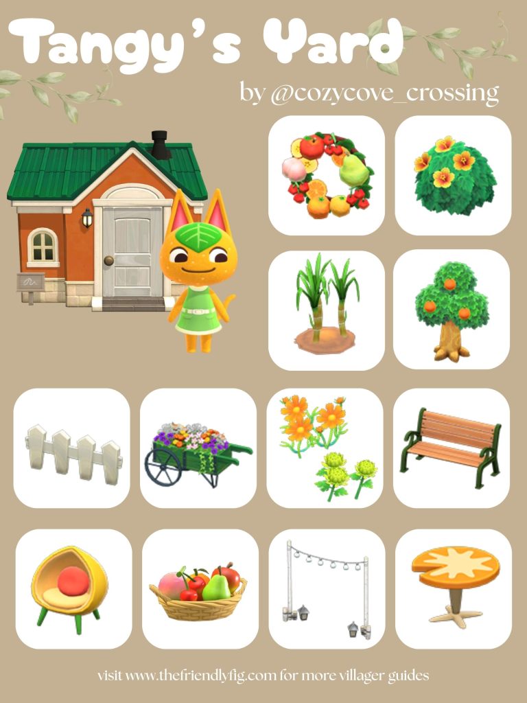 Tangy Yard Ideas ACNH