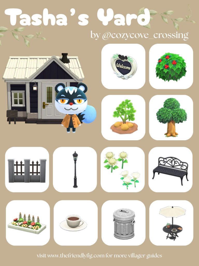 Tasha Yard Ideas ACNH