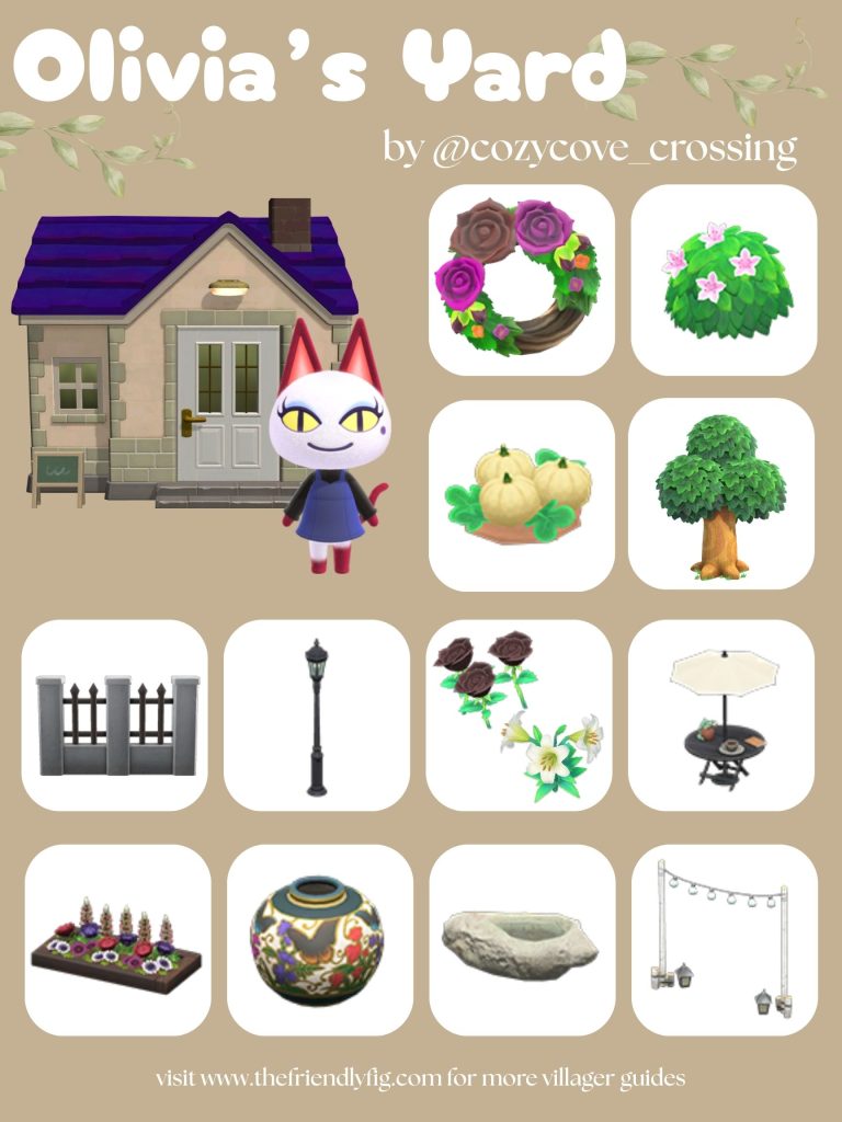 Olivia Yard Ideas ACNH