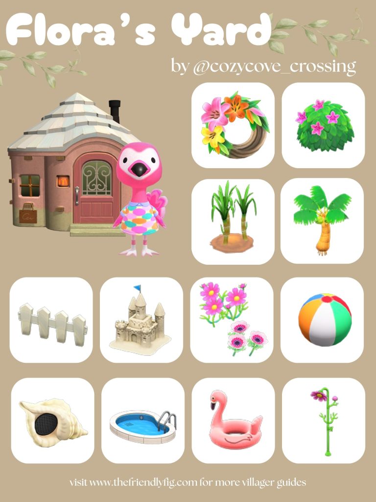 Flora Yard Ideas ACNH