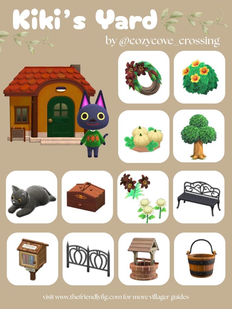 Kiki Yard Ideas ACNH