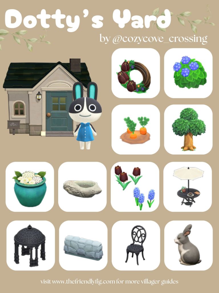 Dotty Yard Ideas ACNH