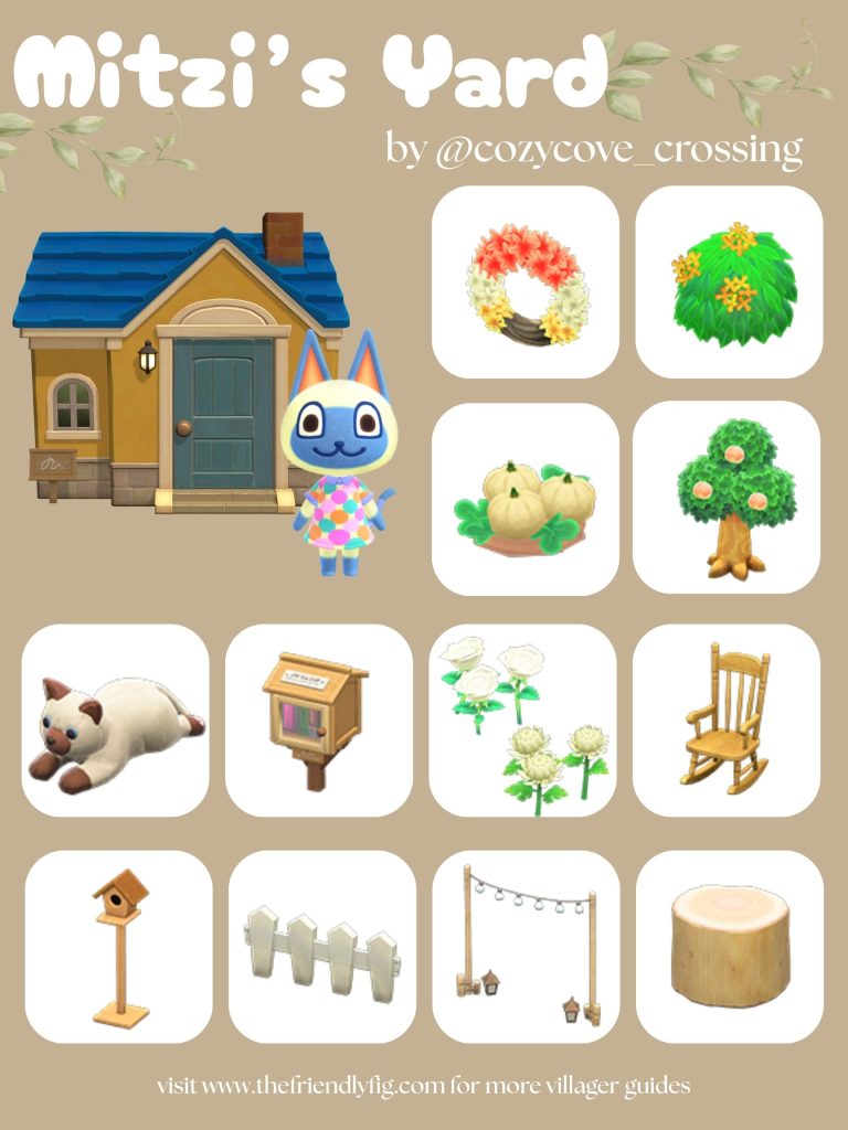 Mitzi Yard Ideas ACNH