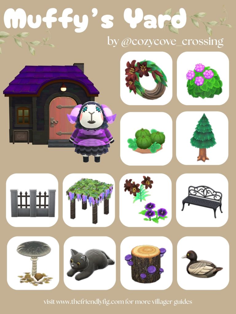 Muffy Yard Ideas ACNH