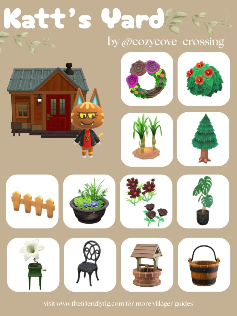 Katt Yard Ideas ACNH