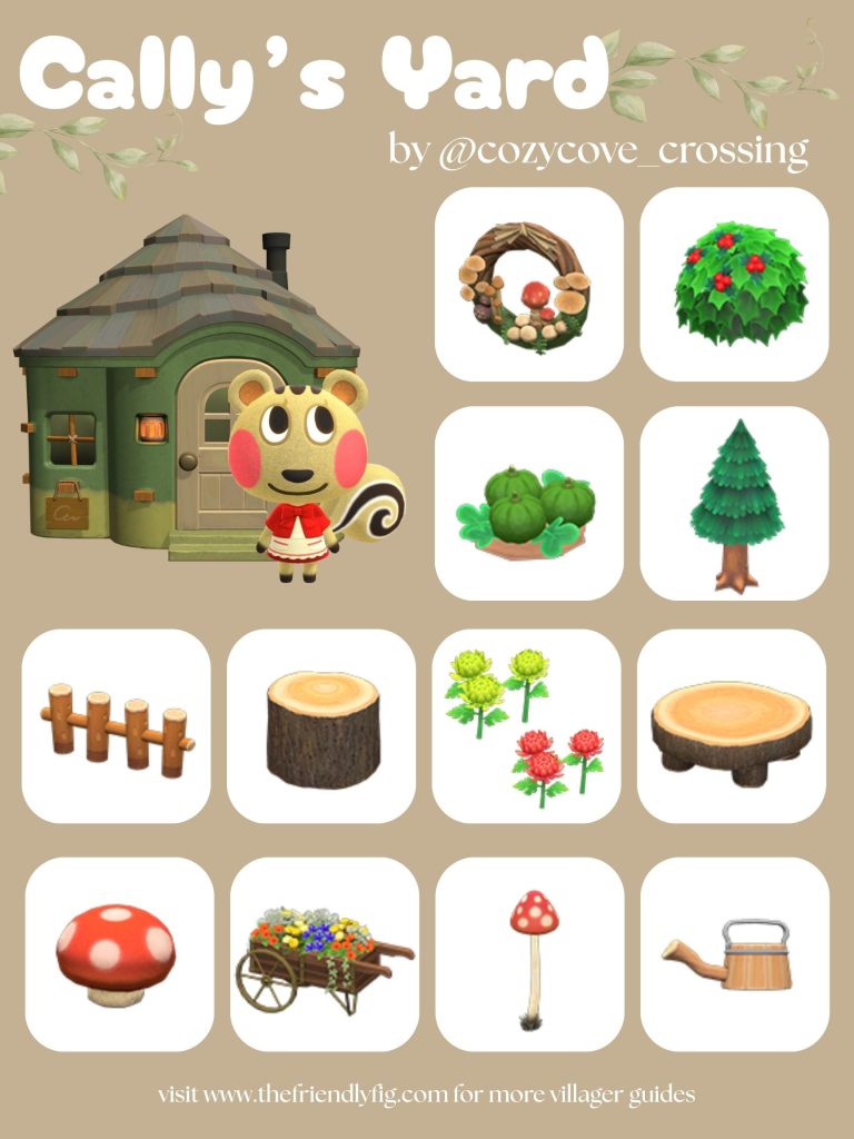 Cally Yard Ideas ACNH