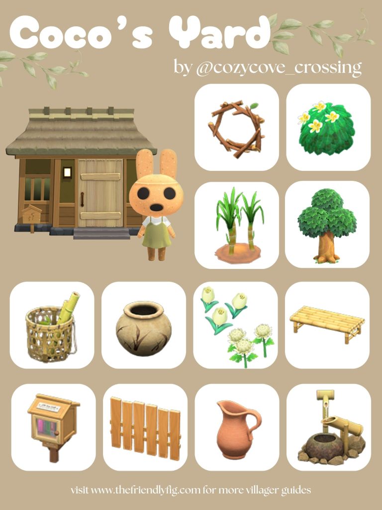 Coco Yard Ideas ACNH