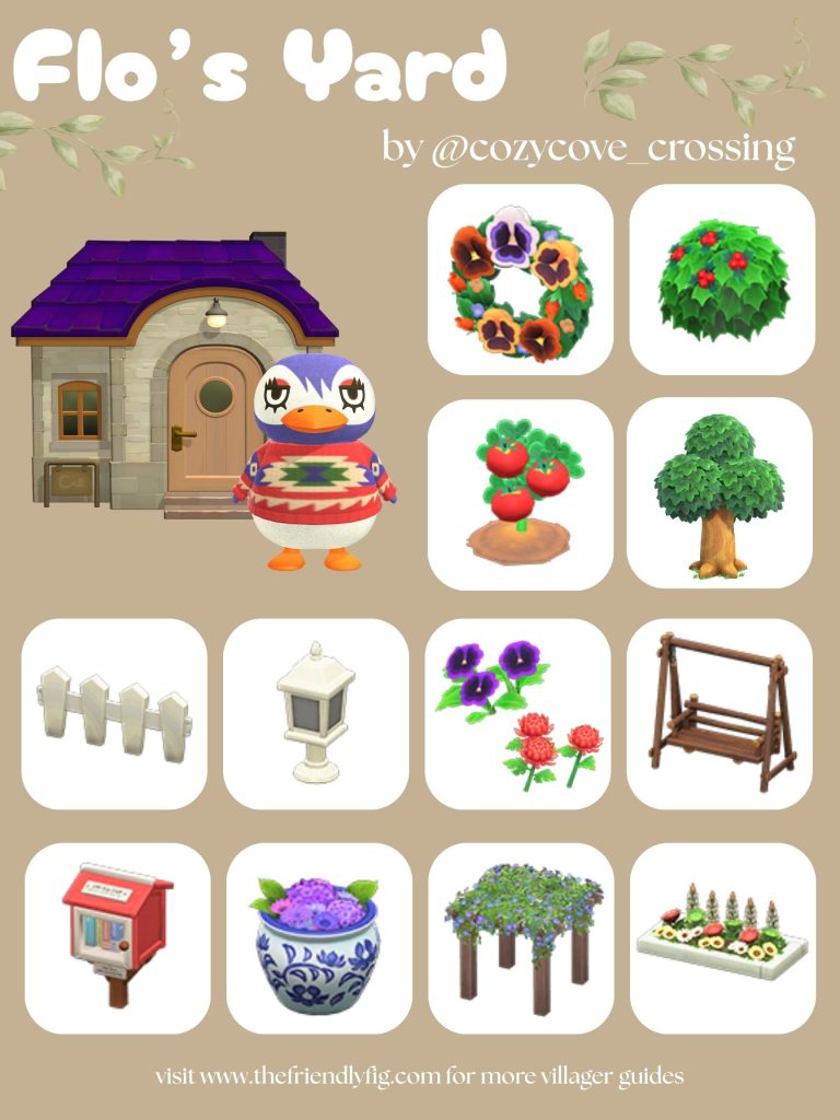 Flo Yard Ideas ACNH