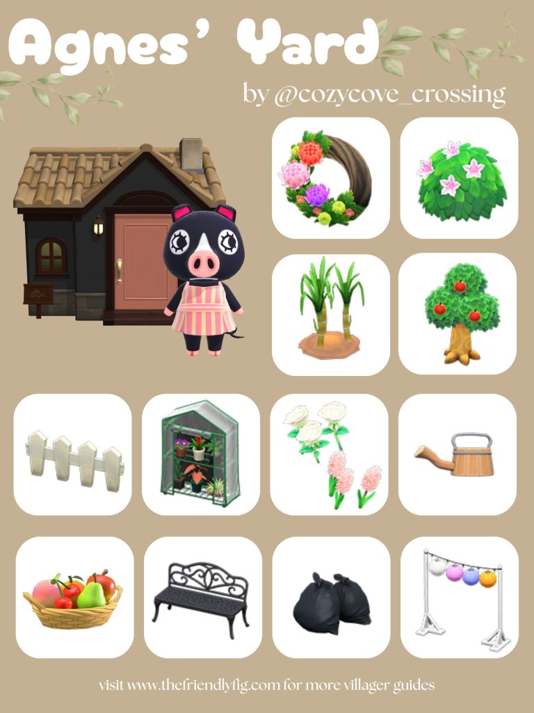 Agnes Yard Ideas ACNH