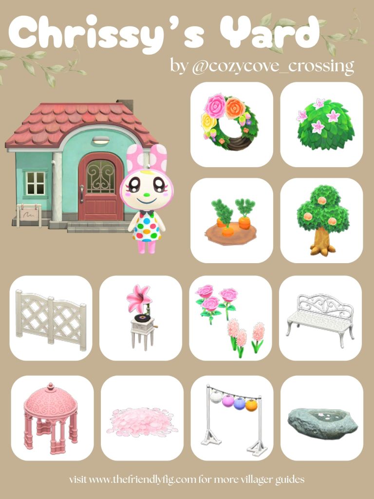 Chrissy Yard Ideas ACNH