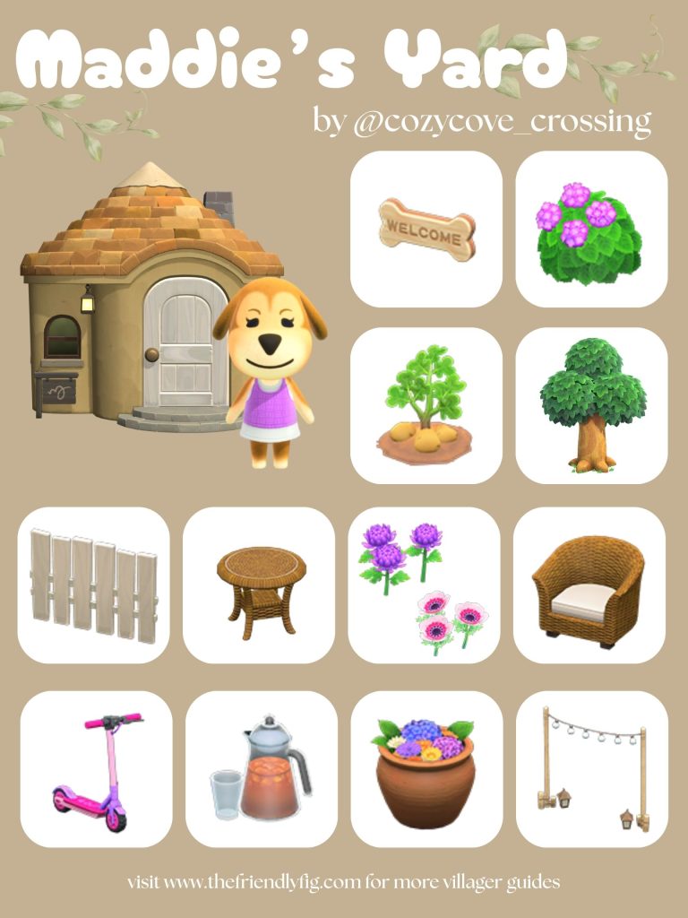 Maddie Yard Ideas ACNH