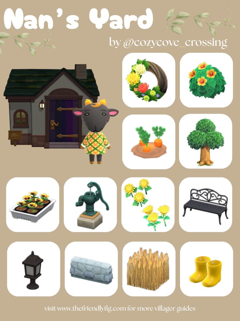 Nan Yard Ideas ACNH