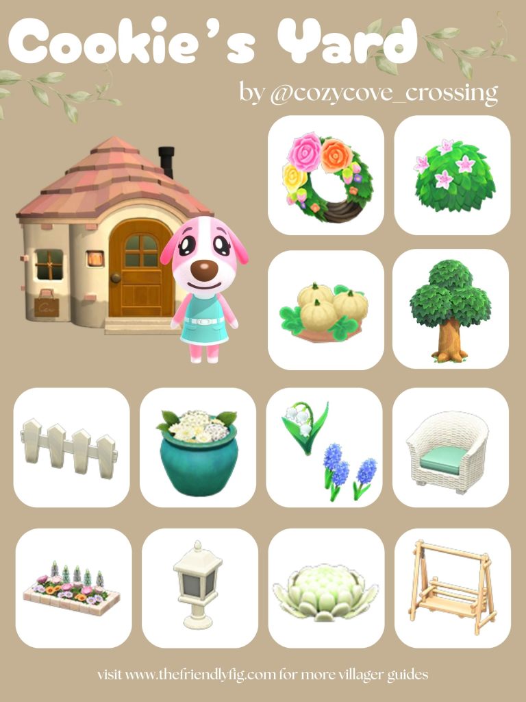 Cookie Yard Ideas ACNH