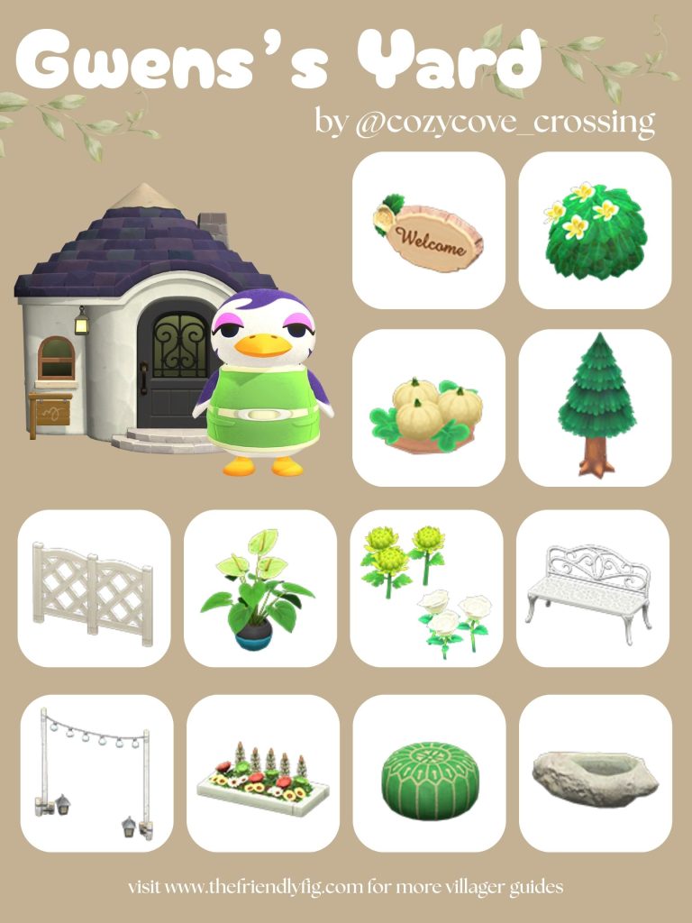 Gwen Yard Ideas ACNH