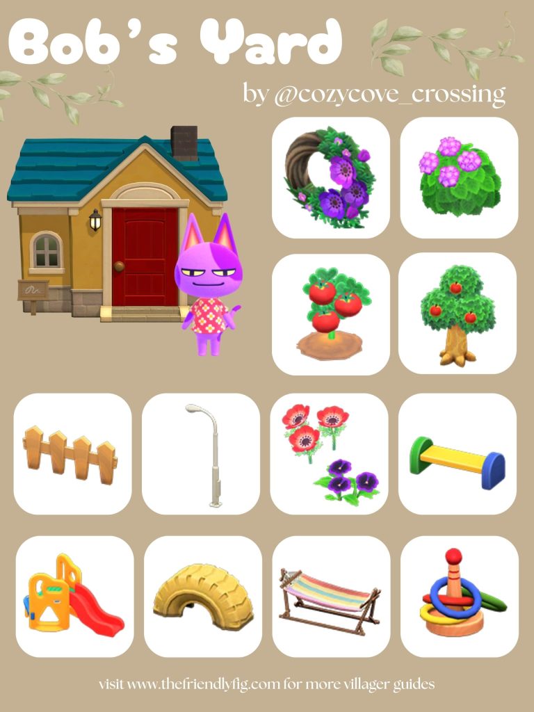 Bob Yard Ideas ACNH