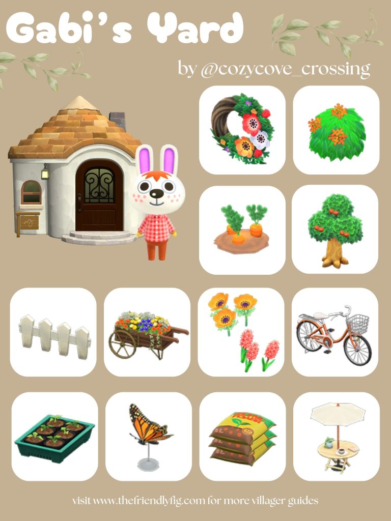 Gabi Yard Ideas ACNH