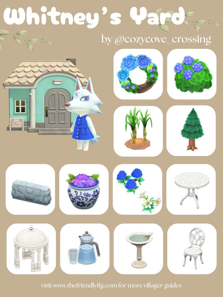 Whitney Yard Ideas ACNH