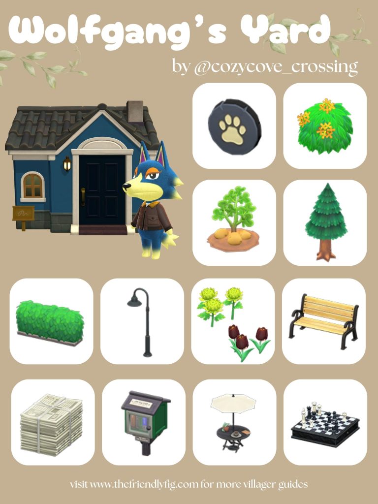 Wolfgang Yard Ideas ACNH