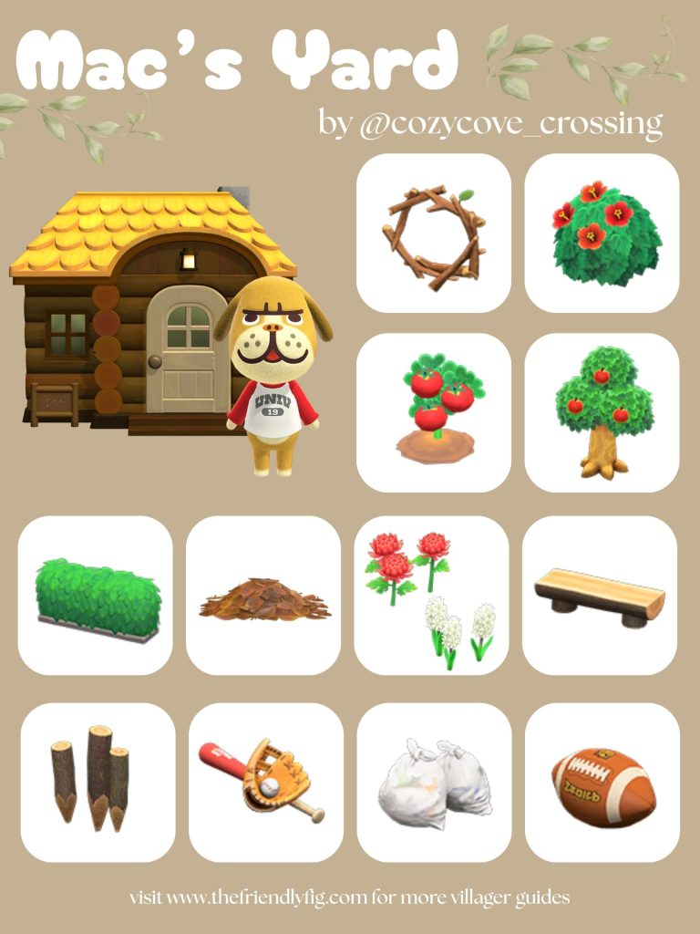Mac Yard Ideas ACNH