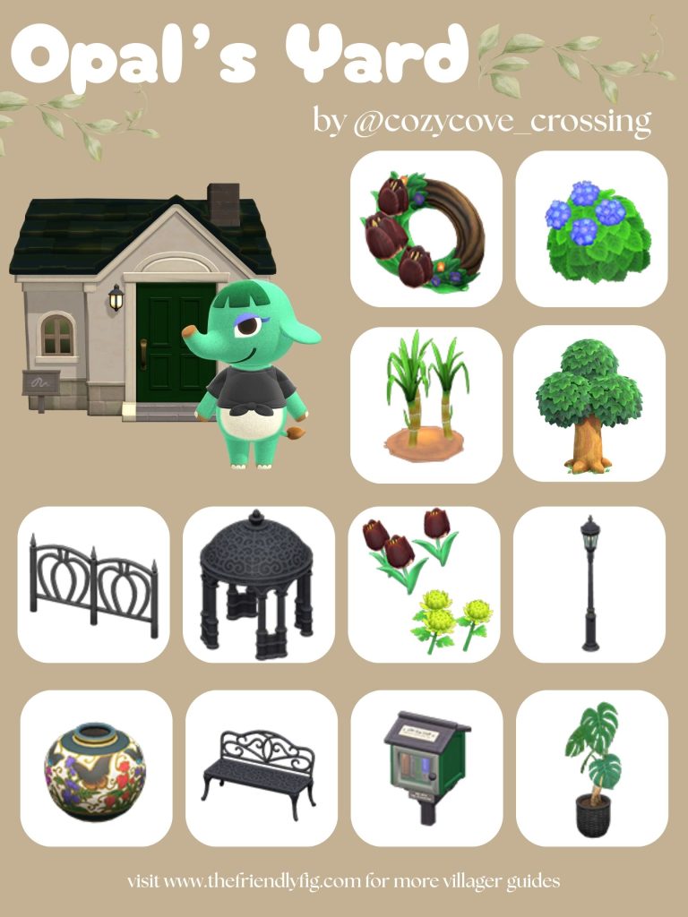 Opal Yard Ideas ACNH