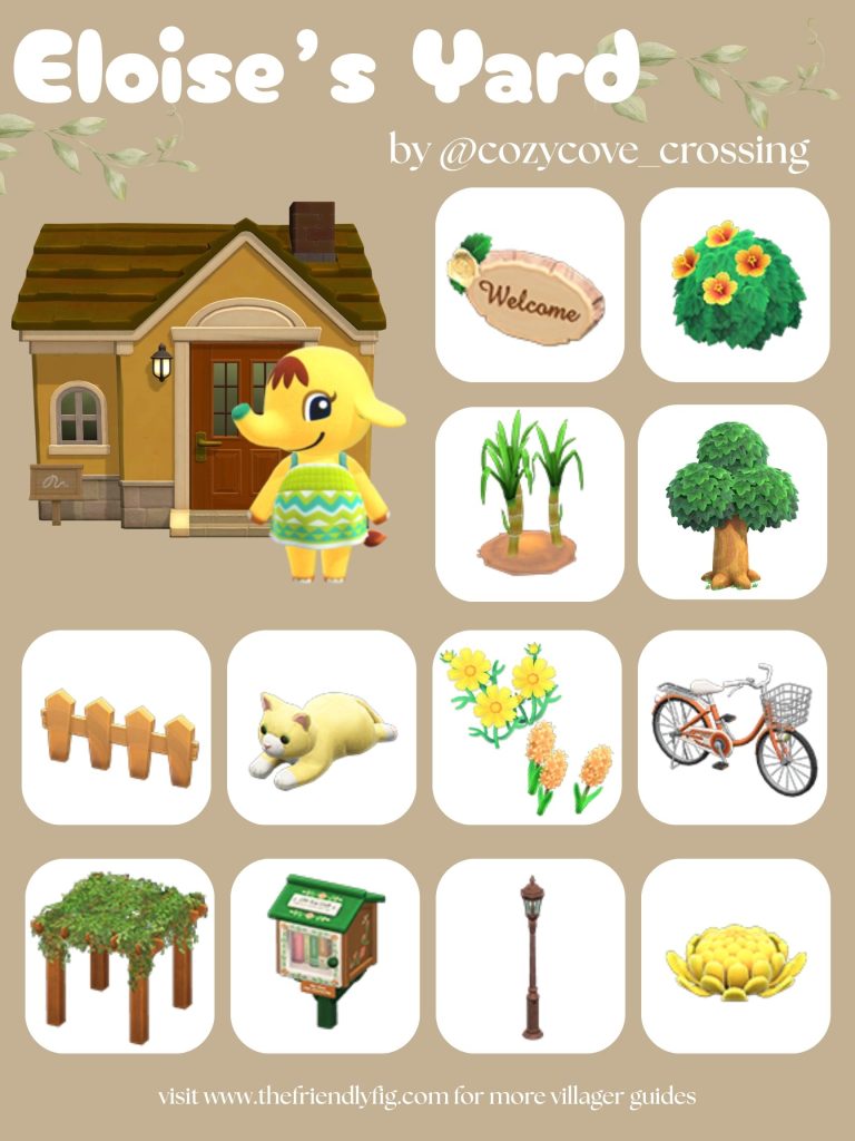 Eloise Yard Ideas ACNH