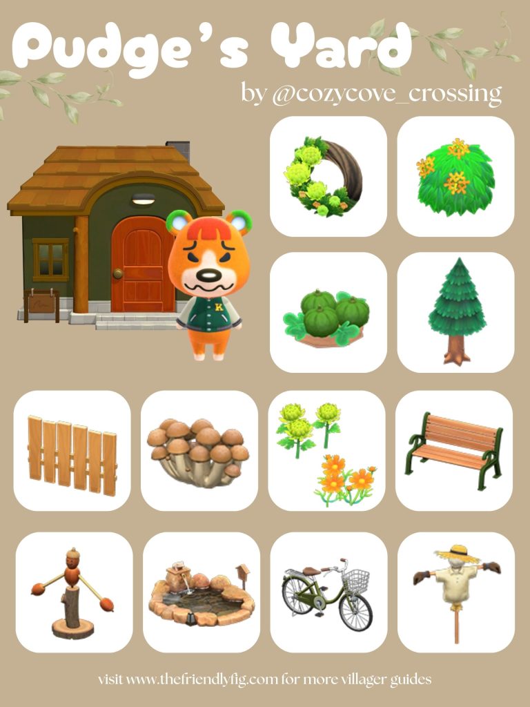Pudge Yard Ideas ACNH