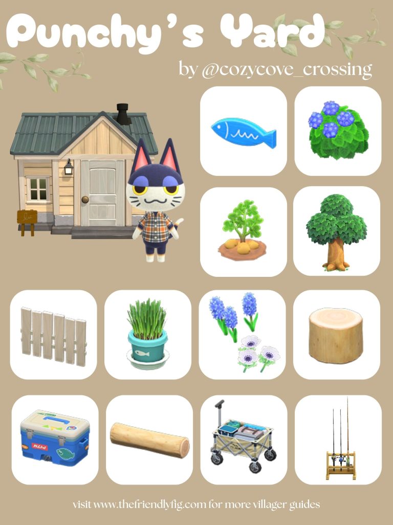 Punchy Yard Ideas ACNH