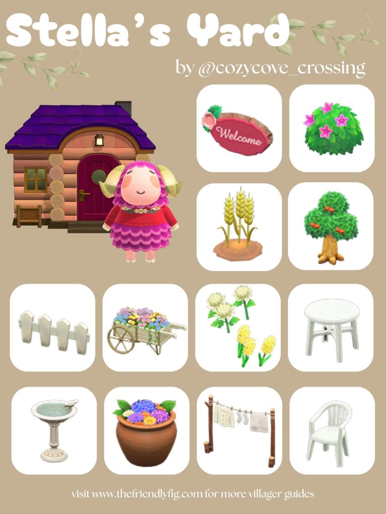 Stella Yard Ideas ACNH