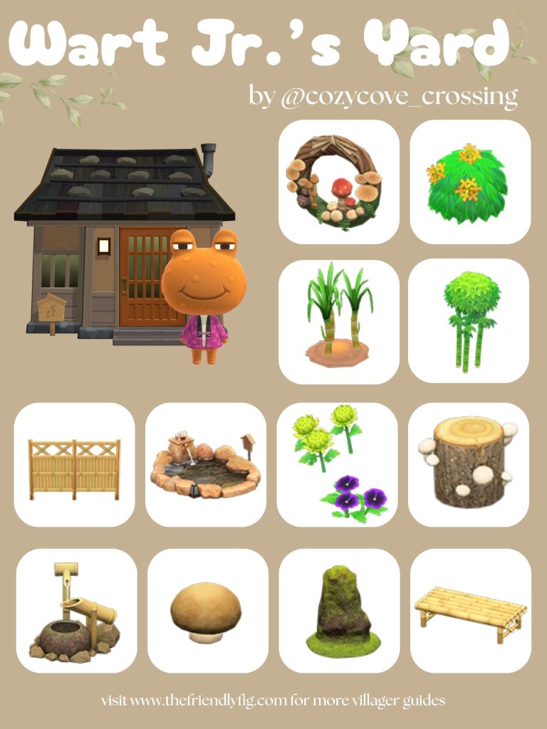 Wart Jr. Yard Ideas ACNH