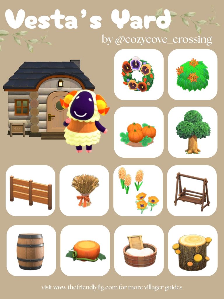 Vesta Yard Ideas ACNH