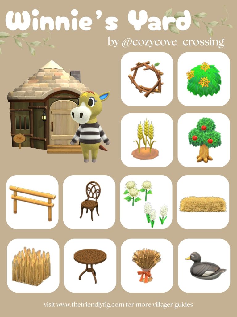 Winnie Yard Ideas ACNH