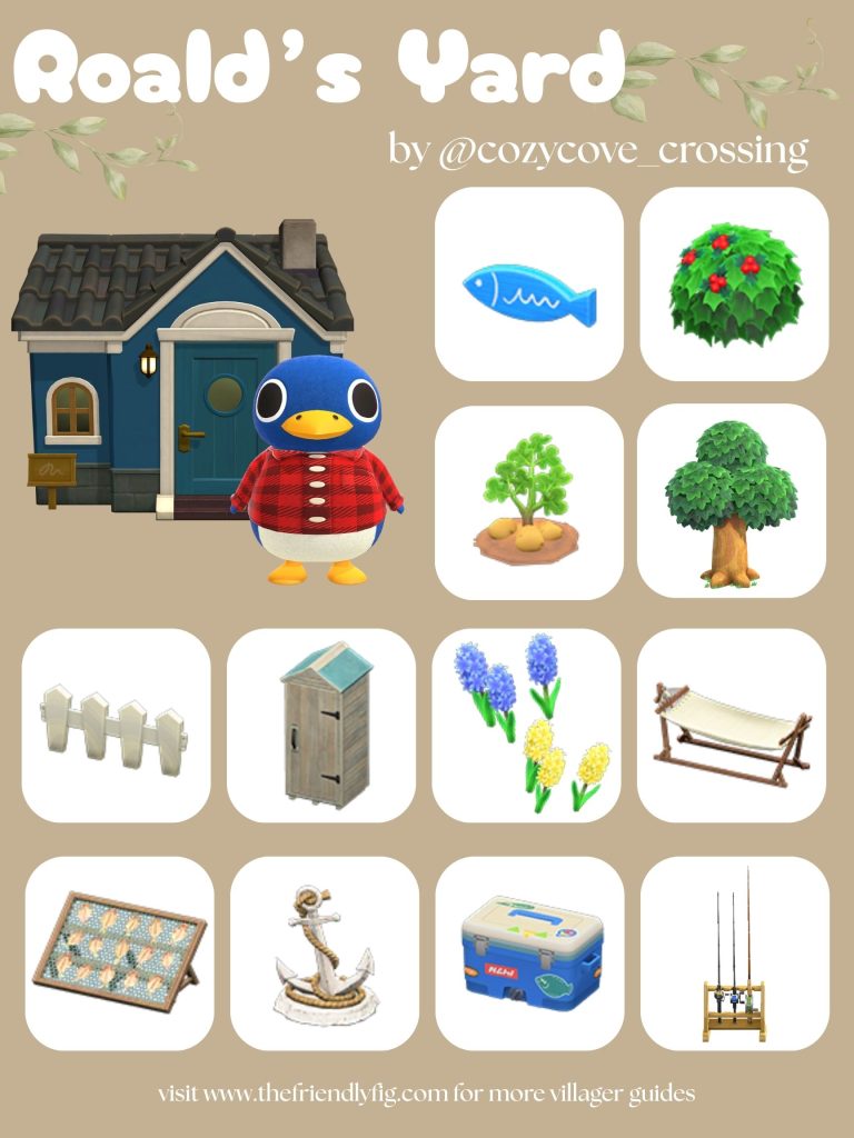 Roald Yard Ideas ACNH