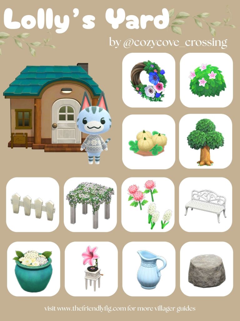 Lolly Yard Ideas ACNH