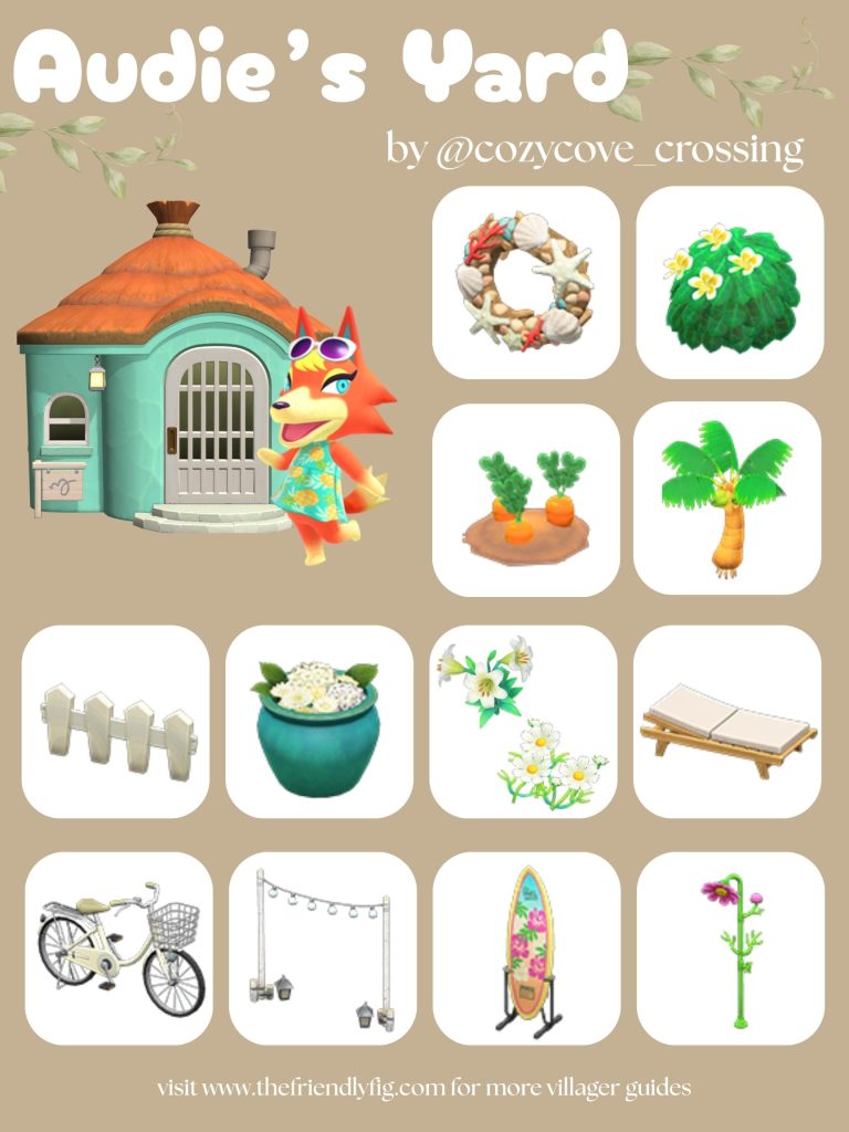 Audie Yard Ideas ACNH