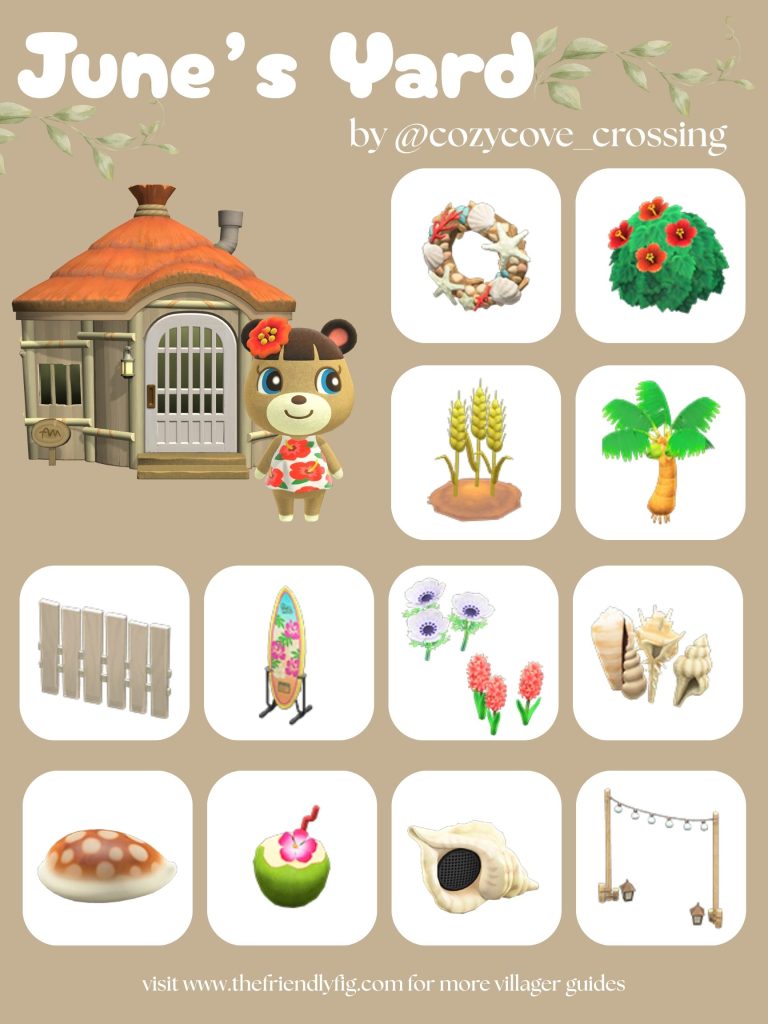 June Yard Ideas ACNH