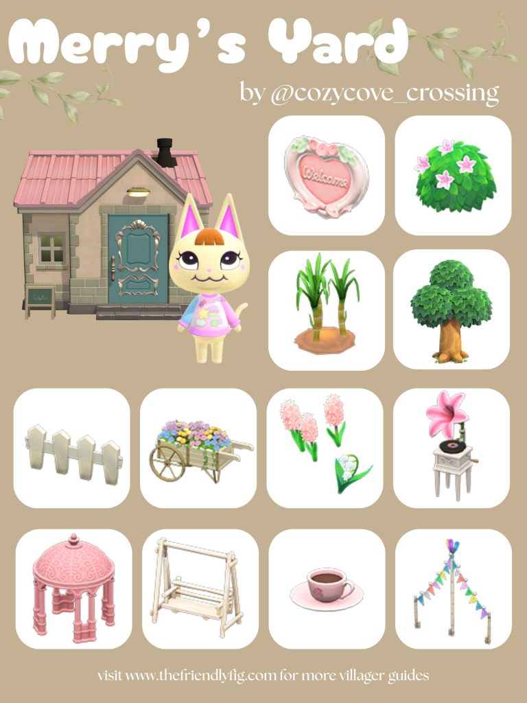 Merry Yard Ideas ACNH