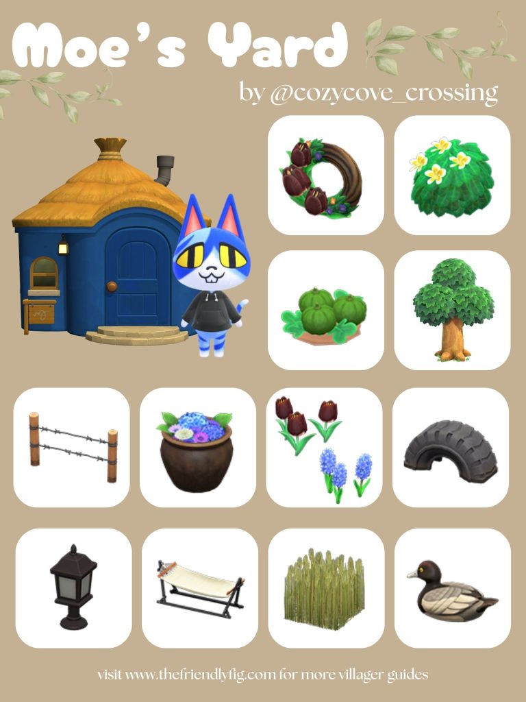 Moe Yard Ideas ACNH