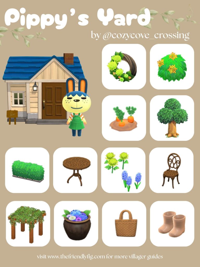 Pippy Yard Ideas ACNH