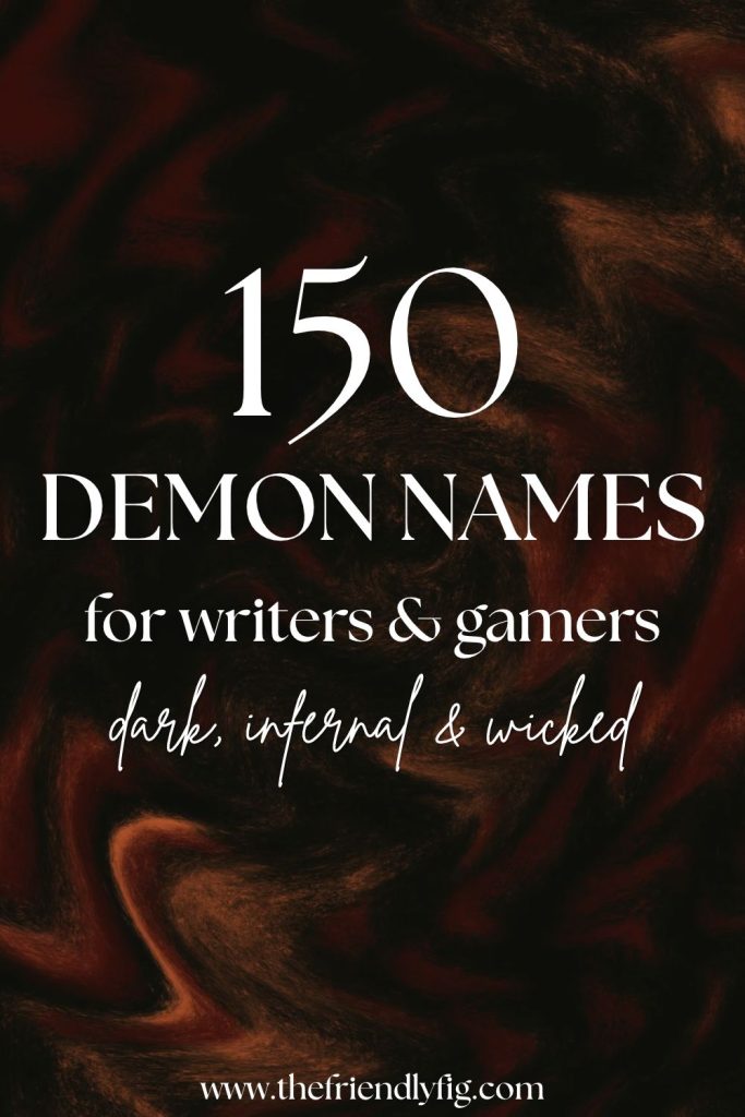 150 Demon Names That Are Dark, Infernal & Wicked