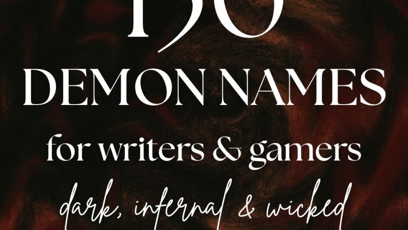 150 Demon Names That Are Dark, Infernal & Wicked