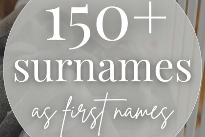 150+ Surname Baby Names (Modern & Preppy)