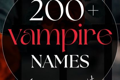 200+ Vampire Names That Are Dark, Elegant & Immortal