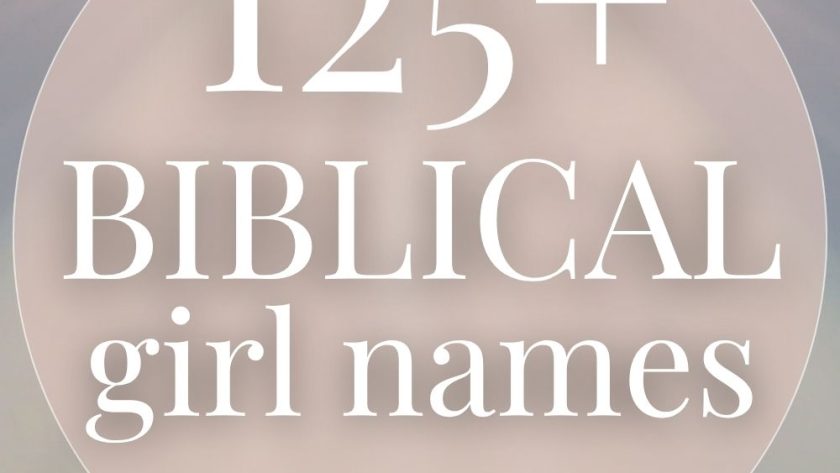 125+ Biblical Girl Names (Lovely & Rare)